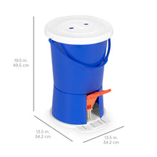 Load image into Gallery viewer, Portable Pedal Powered Washing Machine &amp; Dryer w/ Spin Basket
