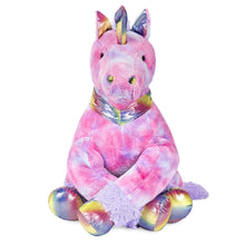 Load image into Gallery viewer, 52in Kids Extra Large Plush Rainbow Unicorn Stuffed Animal w/ Soft Fur
