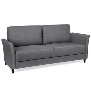 71In Linen Upholstered Sofa Couch Lounger