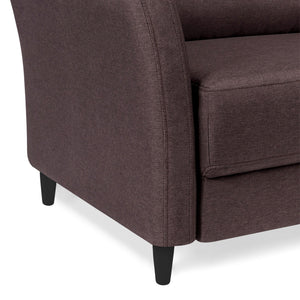 71In Linen Upholstered Sofa Couch Lounger