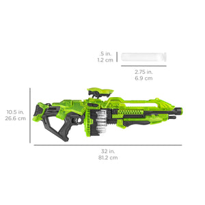 Electric Foam Dart Alien Blaster Toy w/ 40 Glow-in-the-Dark Darts