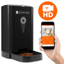 Load image into Gallery viewer, 4.5L Smart Automatic Pet Feeder w/ Camera, App, Portion Control, 2-Way Audio
