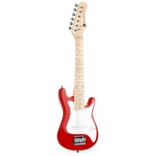 Load image into Gallery viewer, 30in Kids Electric Guitar Instrument Starter Kit w/ 5W Amp, Strap, Case
