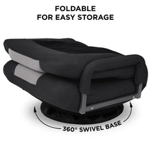 Load image into Gallery viewer, 360-Degree Swivel Gaming Floor Chair w/ Armrest Handles, Adjustable Backrest
