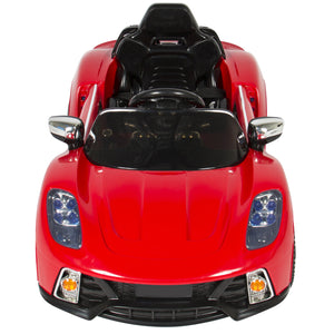 12V Kids Remote Control Ride-On Car w/ Lights, MP3, AUX